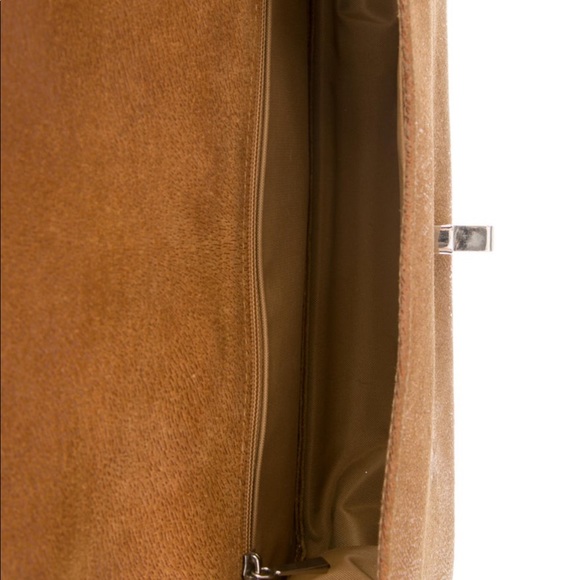 Leather suede shoulder designer purse from Longchamp - Picture 6 of 6
